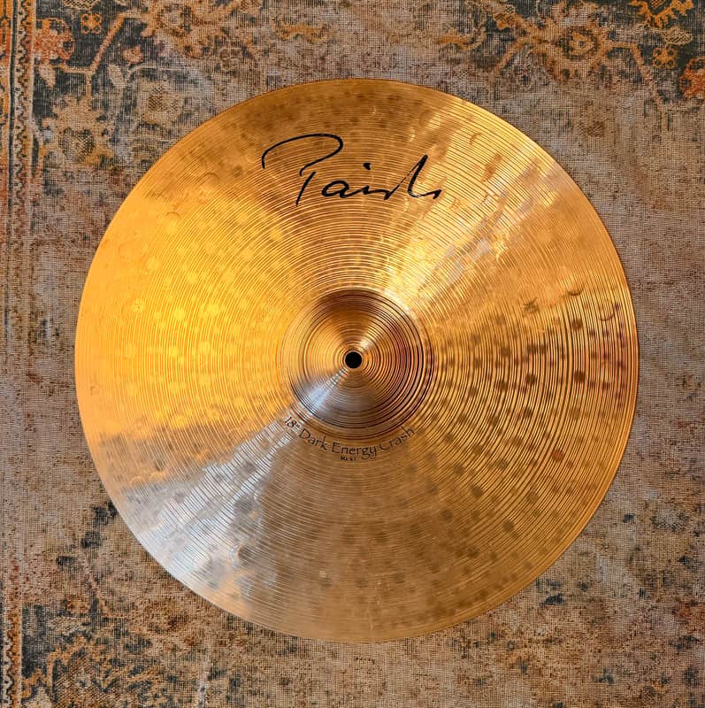 PAISTE DARK ENERGY CRASH 18” Beautiful! 1470 g Sound Amazing! DON’T Pay $614! image 1