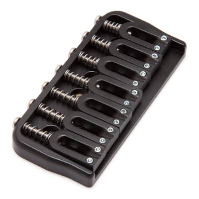 Hipshot 7 String Hardtail Fixed Bridge (Black, .175")