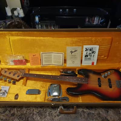 Fender USA Custom Shop Jaco Pastorius Signature fretless American Jazz Bass - Kevin Kaufman image 1
