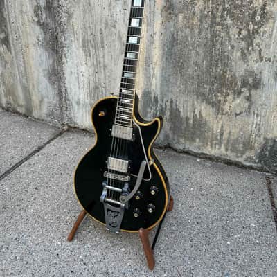 Gibson Reissue '57 Les Paul Custom 1994 - Black image 3