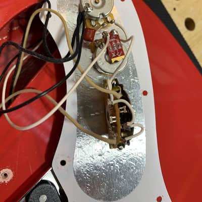 Fender Two Tone Thinline Telecaster 2019 Fiesta Red/Arctic White USA w/ OHSC image 12