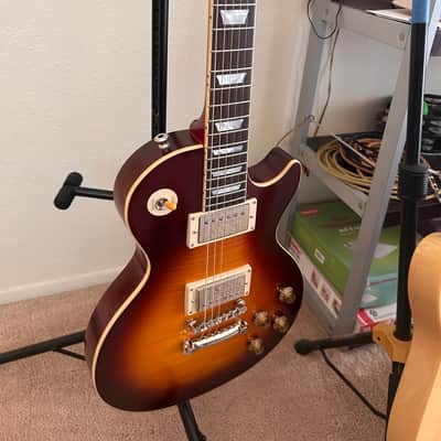 Epiphone "Inspired by Gibson Custom" '59 Les Paul Standard 2025 - Present - Deep Cherry Sunburst image 4