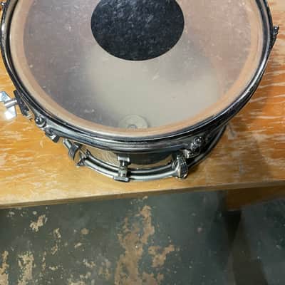 Ludwig Blue Olive Badge 70’s Black Diamond Pearl image 4