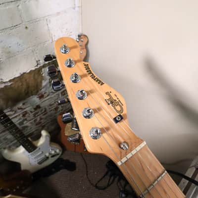 1992 G&L USA ASAT Classic Transparent Red Maple Neck image 20