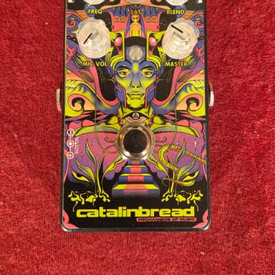 Catalinbread DREAMCOAT Preamp Neon Graphic w/ Original Box image 2
