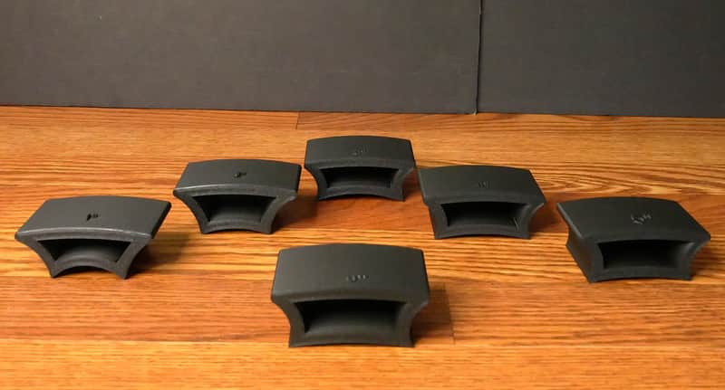 Lone Buck Guitars Small Radius Sanding Block Set 1", 2", 3", 4", 5" and 6" Radius Total of 6 Blocks 2025 - PLA Plastic image 1