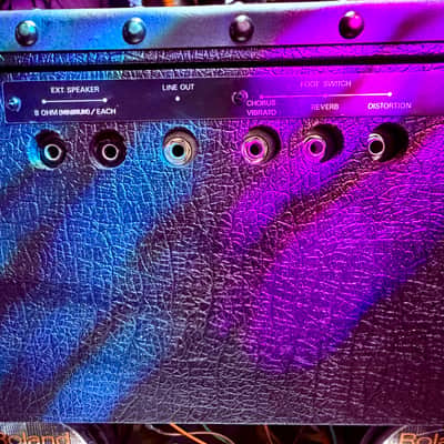 Roland JC-120 Jazz Chorus 2-Channel 120-Watt 2x12" Guitar Combo 1994 image 17