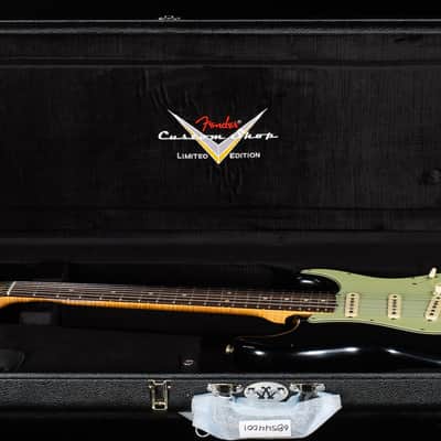 Fender Custom Shop Willcutt True '62 Stratocaster Journeyman Relic Black 60s C (299) image 7