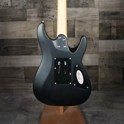 Schecter C-6 FR Deluxe Left Hand Electric Guitar - Satin Black (436) image 9