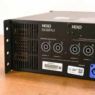 NEXO NXAMP4x1 4-Channel DSP Power Amplifier CG01Z3Y image 9