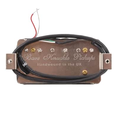 Bare Knuckle Standard Range The Mule Bridge Humbucker 53mm 4-Conductor Short Leg Potted Zebra image 2