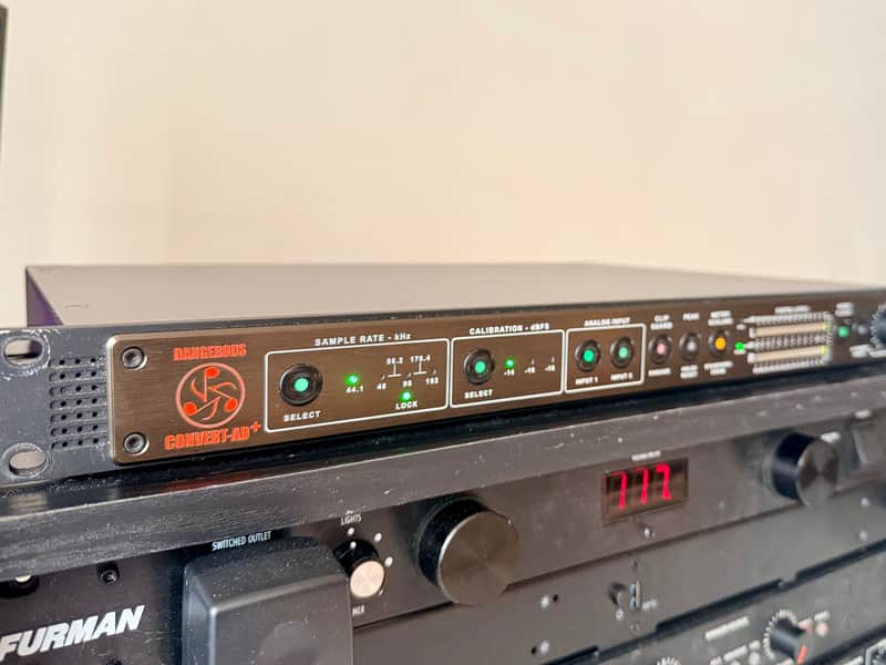 Dangerous Music CONVERT-AD+ Stereo A/D Converter with Transformer Insert