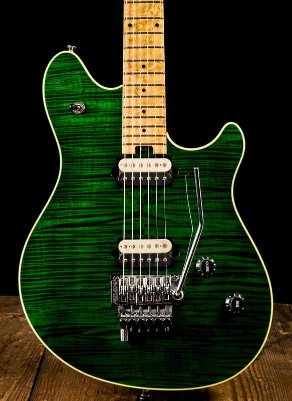 2000 Transparent Green Peavey Wolfgang Archtop Standard Deluxe