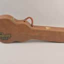 Gibson USA Tan Brown Les Paul LP Standard/Custom Guitar Hardshell Case with Pink Shroud