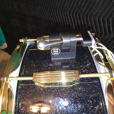 WFLIII Snare drum 2026 - Black Galaxy Sparkle image 2