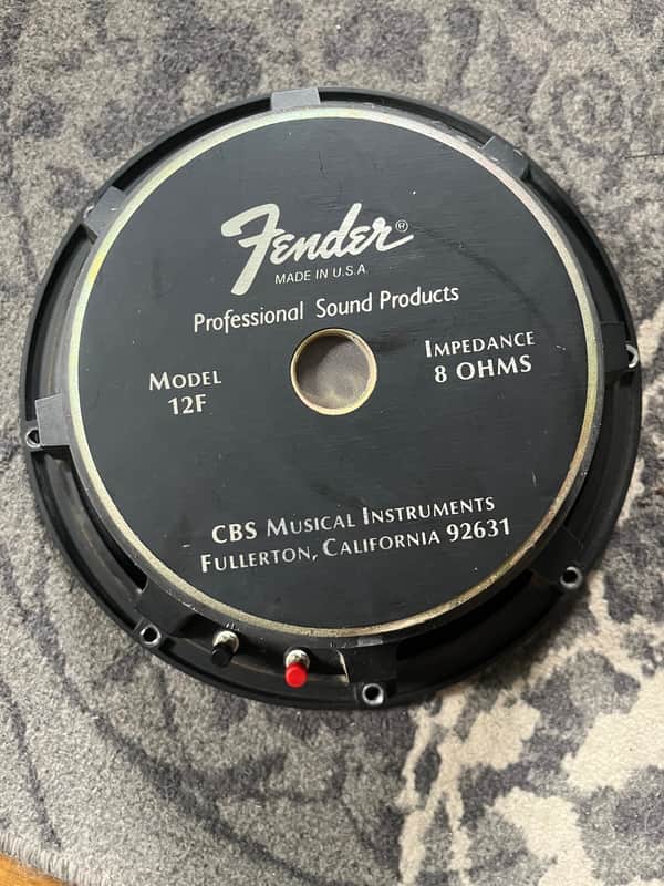 Fender 12F Speaker image 1