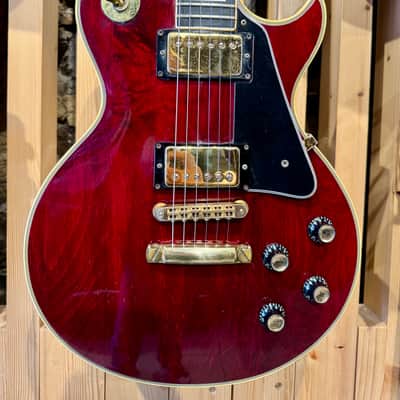 1976 Gibson Les Paul Custom - Wine Red image 3