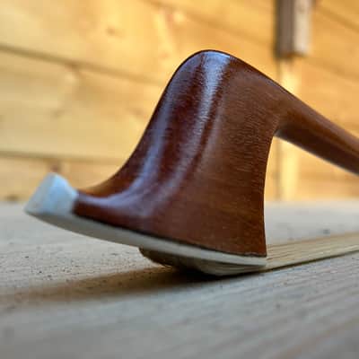 Double Bass French Bow - W.Strunal Czechoslovakia, Pernambuco, fab condition. image 12