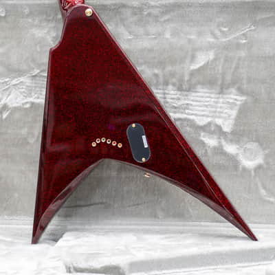 ESP LTD KH-V Red Sparkle Kirk Hammett Signature image 2