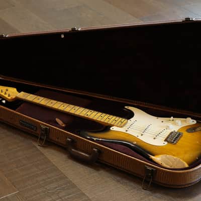2015 Nash S-57 Electric Guitar 2-Tone Sunburst Heavy Relic + OHSC image 21