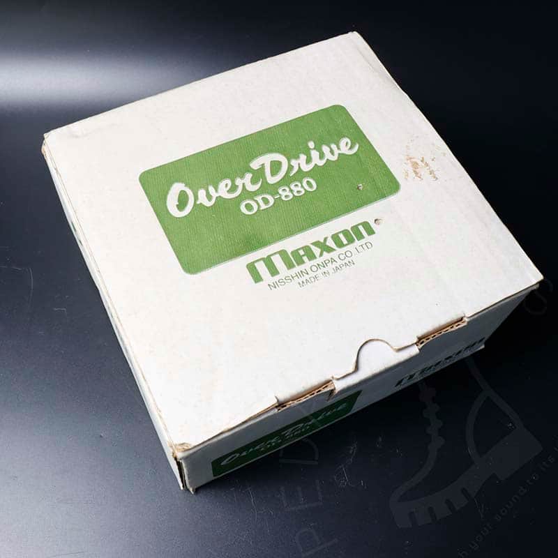 Maxon OD-880 Soft Distortion w/ original box, manual | Reverb