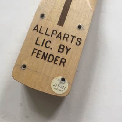 Vintage Spec Loaded Rock Maple Guitar Neck NOS Amber Nitro Relic Fender Strat image 10