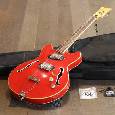 1960's Mosrite Hollowbody Electric Guitar + GB image 1