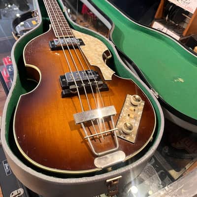 Hofner 500/1 Violin Bass 1966 - Sunburst w/Case image 5