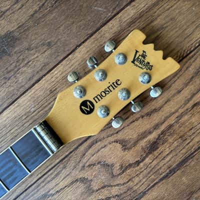 Mosrite Japan The Ventures Electric Guitar White MIJ image 10