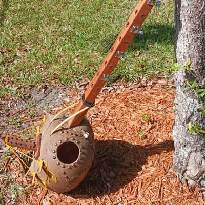 West African-style harp (kamale ngoni) image 2