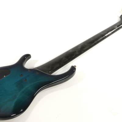 1995 Modulus Quantum Bass Q6 Green Blue Burst 6 String Bass image 6