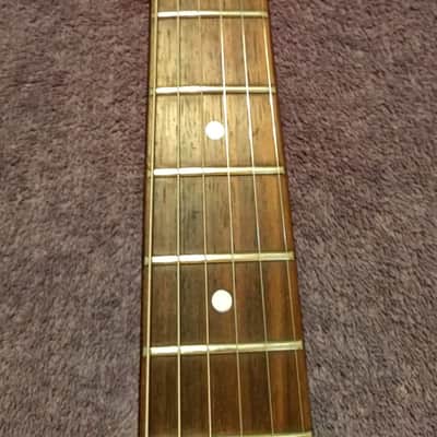 Jay Turser Double Cut Set Neck Dark Blue dual humbucker pickups image 8