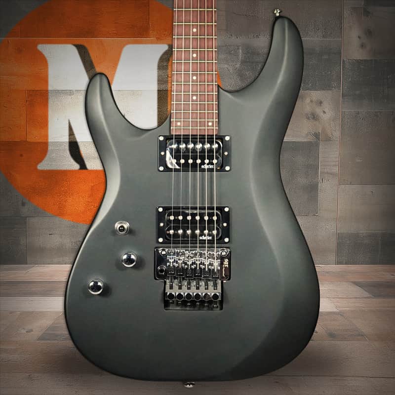 Schecter C-6 FR Deluxe Left Hand Electric Guitar - Satin Black (436) image 1