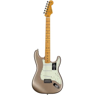 Fender American Professional Classic Stratocaster Electric Guitar, Maple Fingerboard (with Gig Bag) image 2
