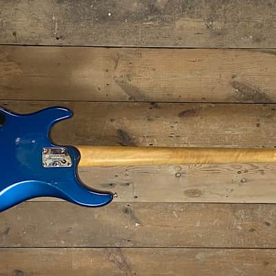 Ernie Ball Music Man Sterling 4 H with Rosewood Fretboard 1993 - 2015 - Blue Pearl image 4
