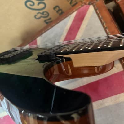 Schecter CR-6 Aqua Burst Electric Guitar image 5