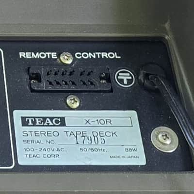 TEAC X-10R Open Reel Bi-Directional 6 Head Recorder, Pro Tested 100% Functional image 15