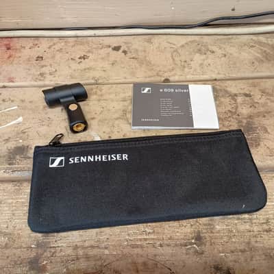 Sennheiser e609 Silver Supercardioid Dynamic Microphone - Dark Gray image 3