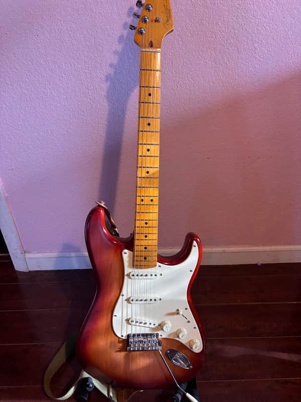 Fender American Professional II Stratocaster with Maple Fretboard 2020 - Present - Sienna Sunburst PARTSCASTER image 1