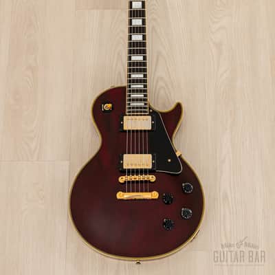 1981 Tokai Love Rock Custom LC100 Vintage Guitar Wine Red, 100% Original w/ Case image 2