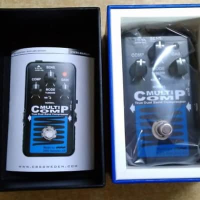 EBS MultiComp Bass Compressor Pedal w/ Original box & paperwork image 1