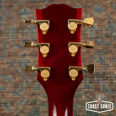 1991 Burny RLC-70 Les Paul Custom Cherry Burst made in Japan image 13
