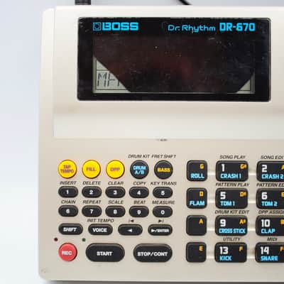 Boss Not Work DR-670 Dr. Rhythm Drum Machine AQ18907 image 3