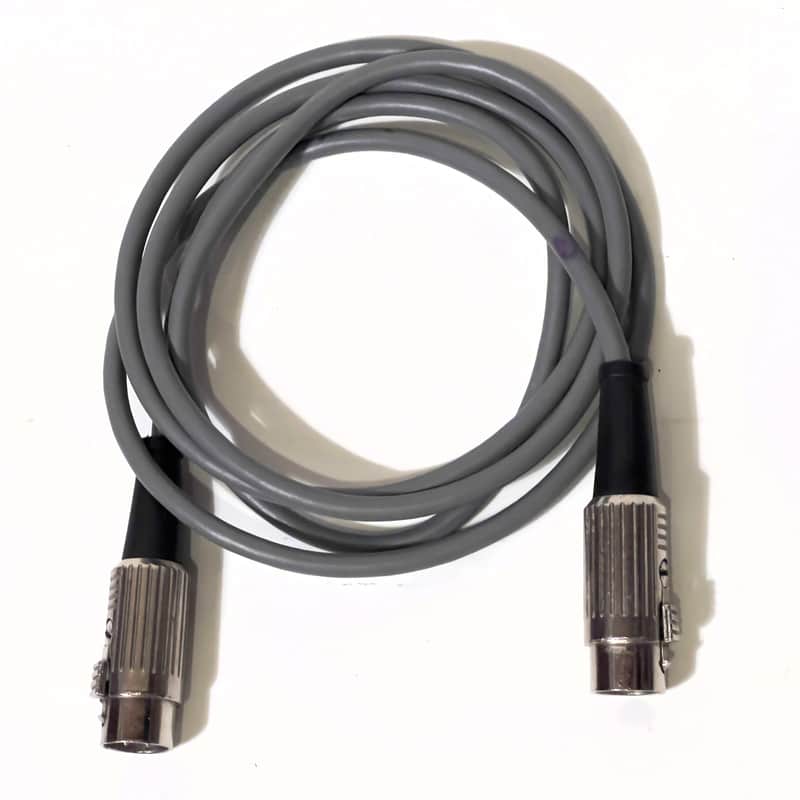 Vintage Naim Audio 4-pin DIN4 Interconnect Genuine OEM Latching Cable 1.4m 1980s - grey image 1