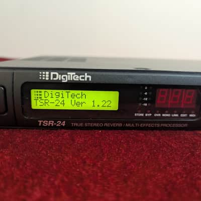 DigiTech TSR-24 True Stereo Reverb / Multi-Effects Processor 1990s - Black image 3