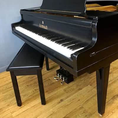 Baby Grand Piano Black Acoustic Free Nationwide Delivery/Setup image 6