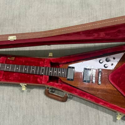 2020 Gibson Flying V Antique Natural | BurstBucker 2/3 | OHSC & Case Candy image 15