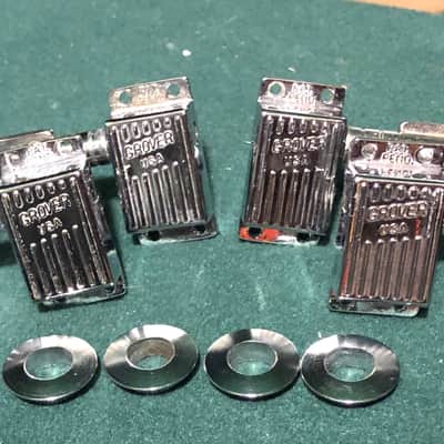 Grover Slimline Wavy Bass Tuners for Rickenbacker Basses Bild 1