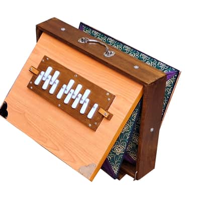 SHRUTI BOX~BIG SIZE (16" X 12" X 3")~13 NOTES~440Hz~MANTRA~CHANT~YOGA~WITH BAG image 6