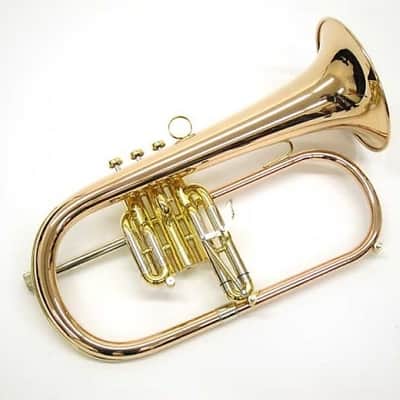 Brasspire 933-2b (Heavy Weight Style) Professional Bb Flugelhorn in Satin Lacquer image 4